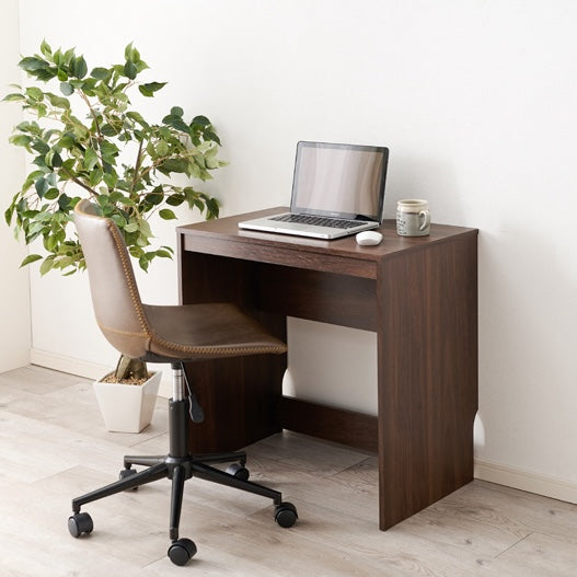 コの字型ウッドデスク