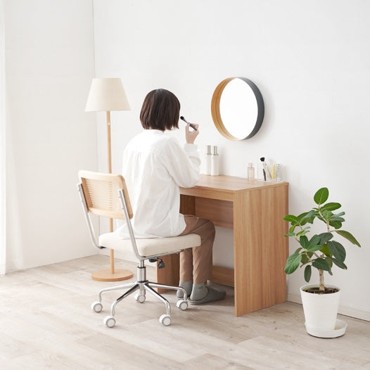 コの字型ウッドデスク