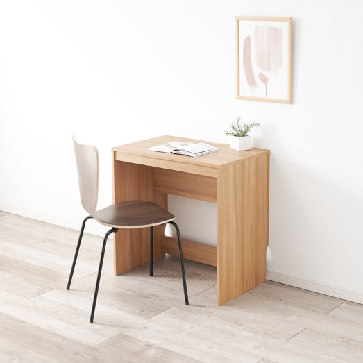 コの字型ウッドデスク