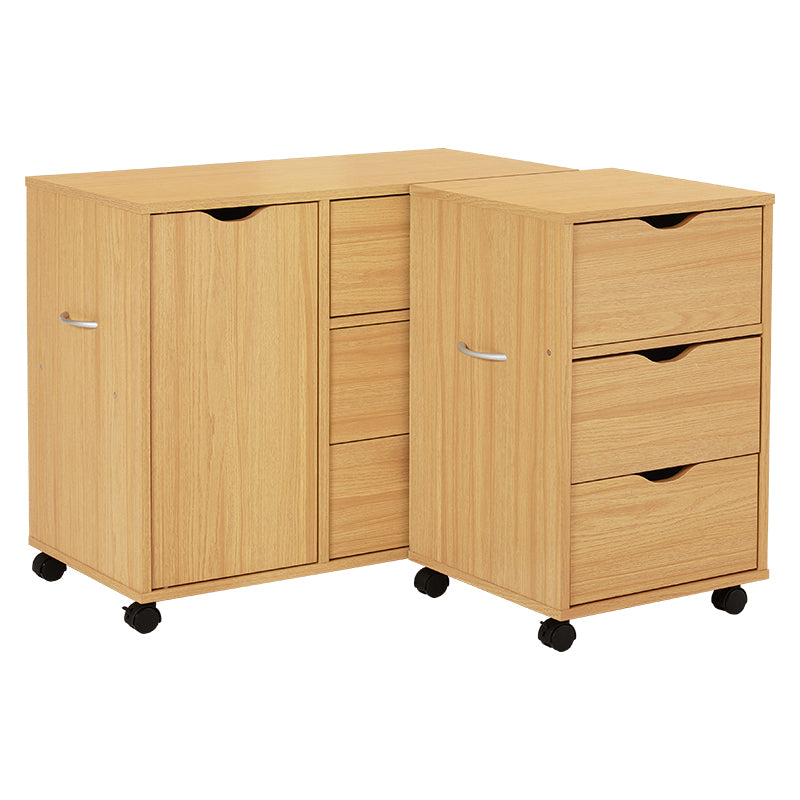 キャスター付きチェスト ワイド