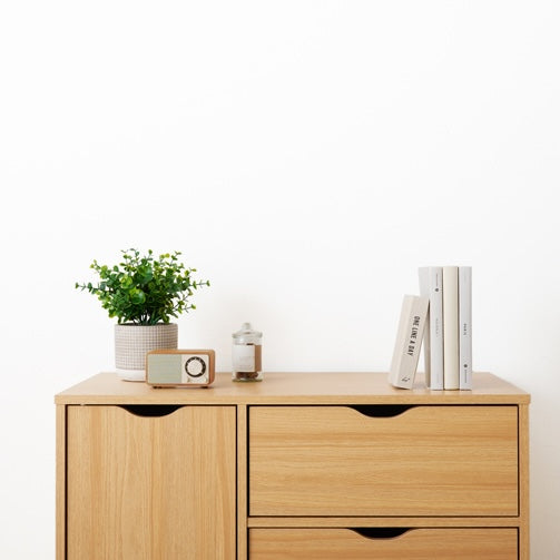 キャスター付きチェスト ワイド