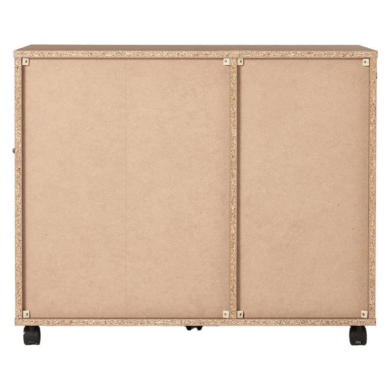 キャスター付きチェスト ワイド