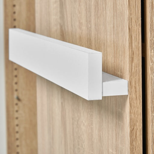 片面スライド扉付ブックシェルフ