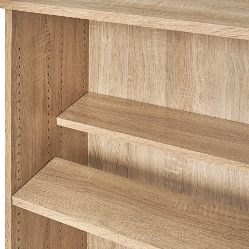 片面スライド扉付ブックシェルフ