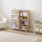 片面スライド扉付ブックシェルフ