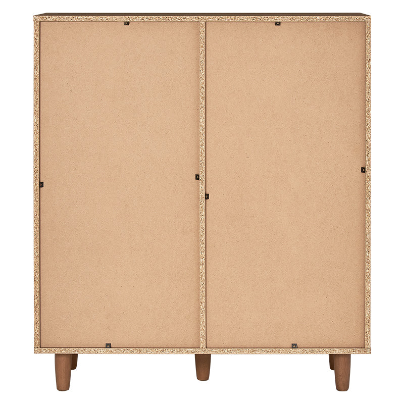 片面スライド扉付ブックシェルフ