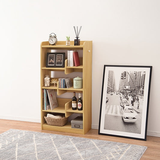 ブックエンド付きディスプレイラック