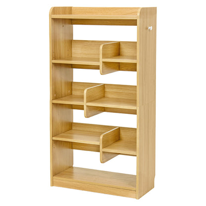 ブックエンド付きディスプレイラック