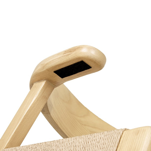 [2脚SET]ペーパーコードショートアームチェア