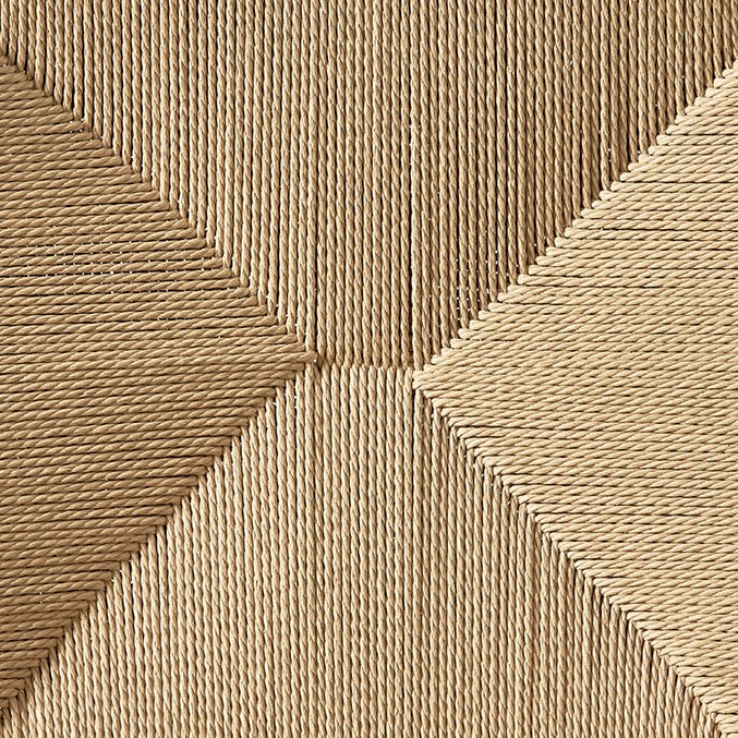 [2脚SET]ペーパーコードショートアームチェア