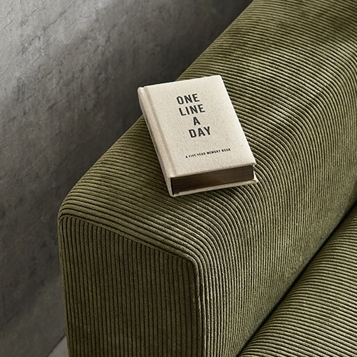 アームレスコーデュロイソファ