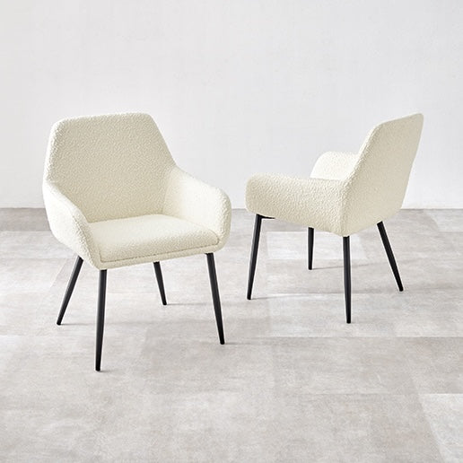 [2脚SET]ブークレアームチェア