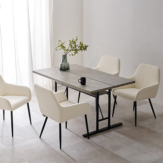 [2脚SET]ブークレアームチェア