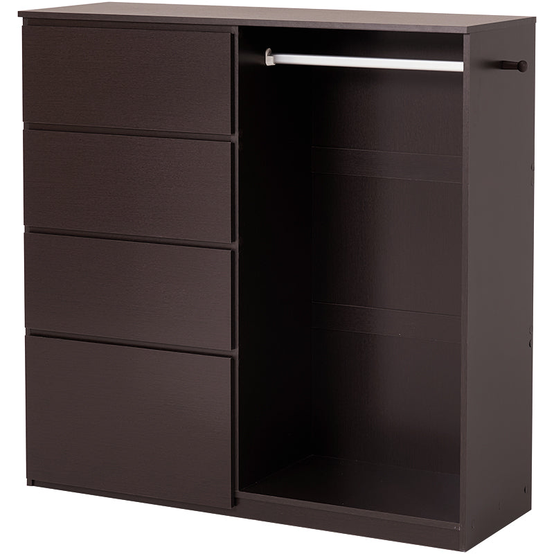 ハンガーラック付きチェスト