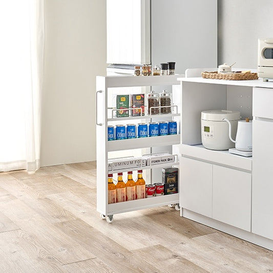 隙間収納ワゴン ロータイプ