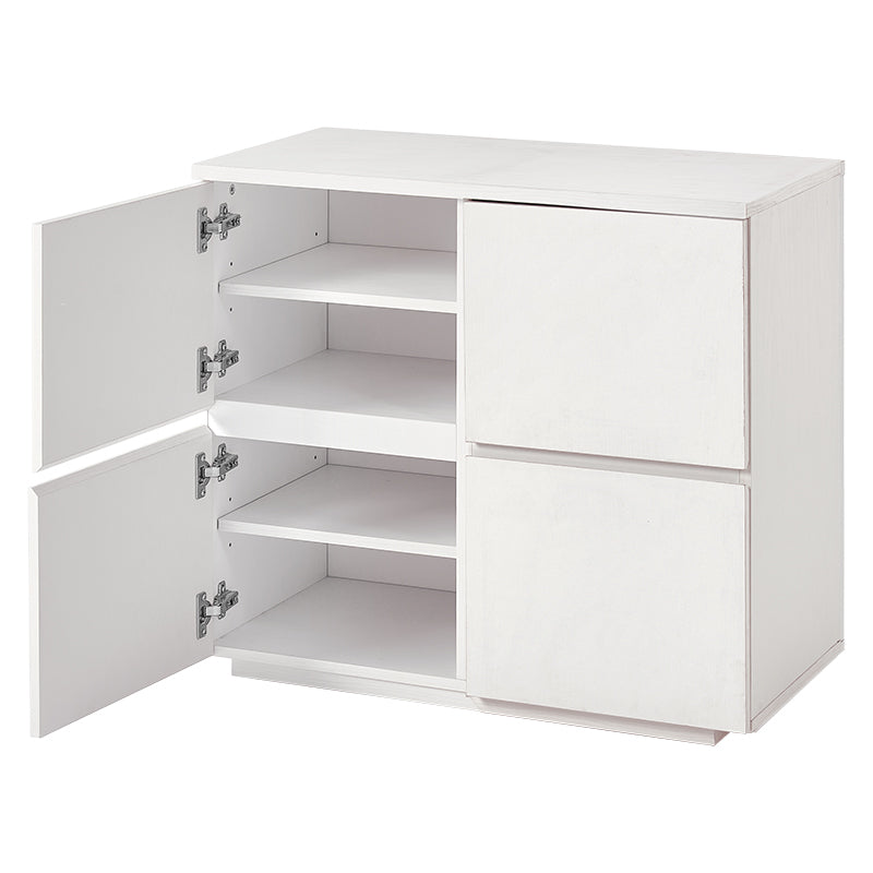 木目調扉付きキャビネット