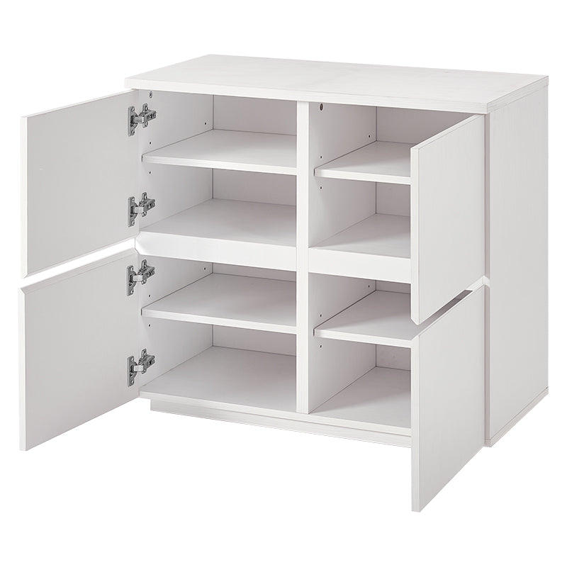 木目調扉付きキャビネット