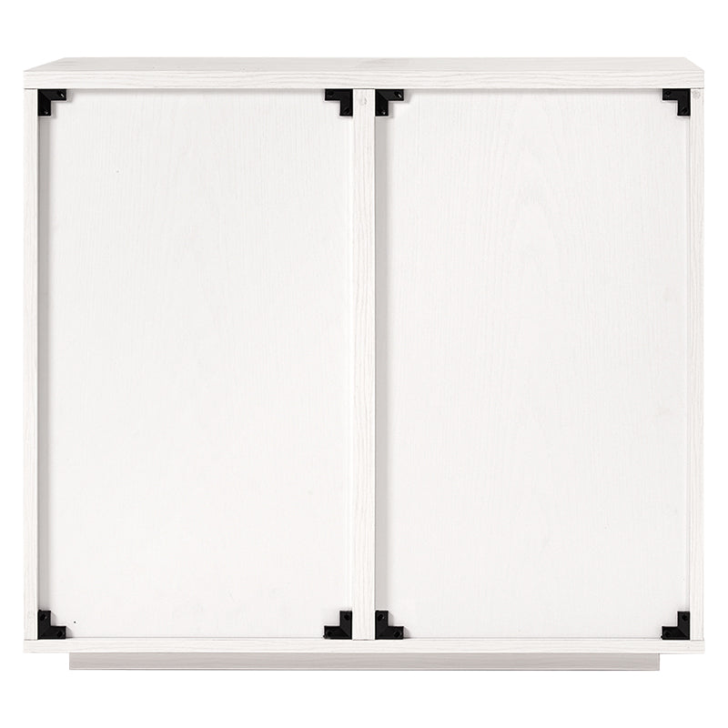 木目調扉付きキャビネット