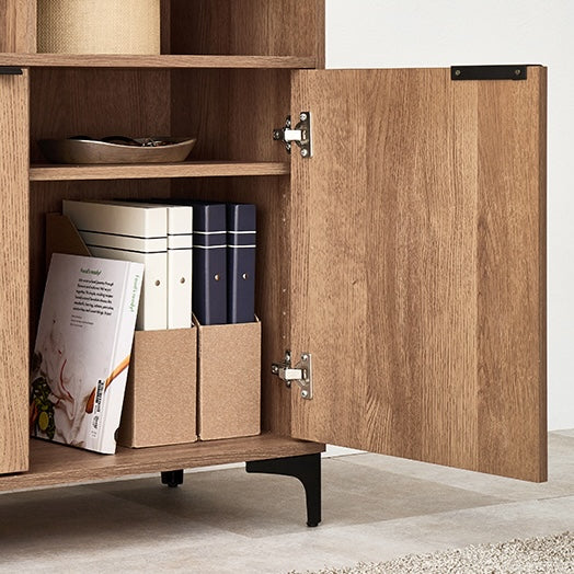 [幅90]アイアン脚キャビネット