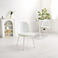 [2脚SET]くすみワントーンダイニングチェア