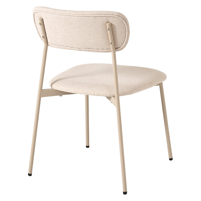 [2脚SET]シンプルカラーダイニングチェア