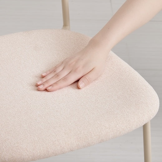 [2脚SET]シンプルカラーダイニングチェア