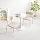 [2脚SET]シンプルカラーダイニングチェア