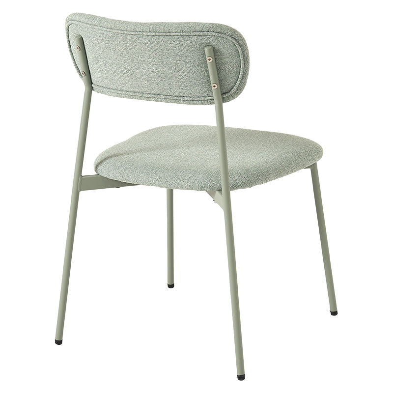 [2脚SET]シンプルカラーダイニングチェア