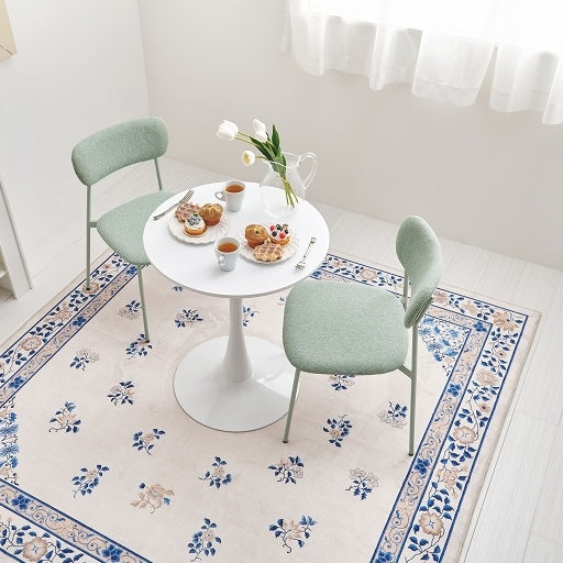 [2脚SET]シンプルカラーダイニングチェア