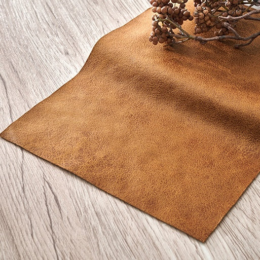 レザー調ボリュームソファ