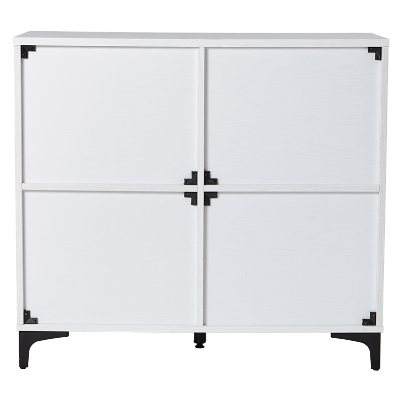 [幅90cm]木目調扉収納キャビネット