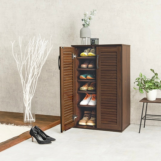 ルーバーシューズラック