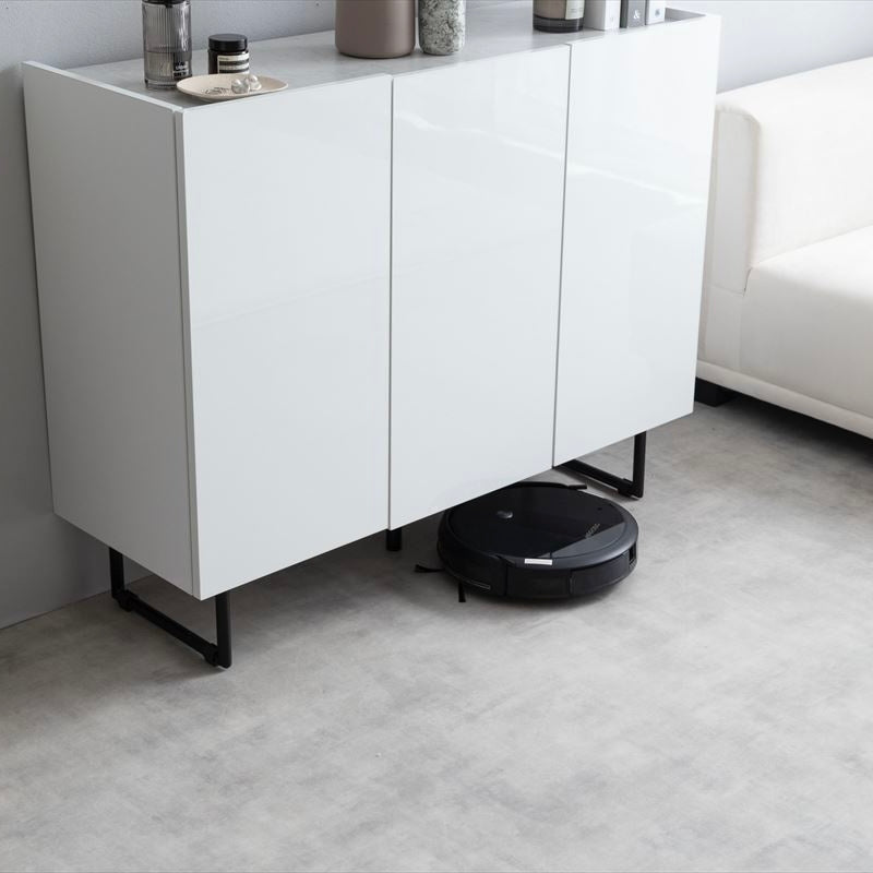 [幅100cm]2way石目柄サイドボード