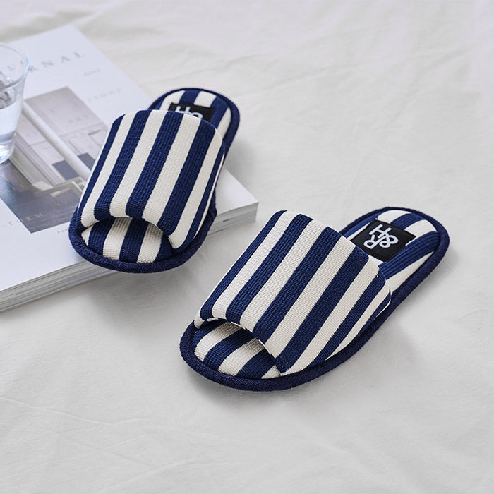 Roomnhome｜こっくりストライプルームシューズ