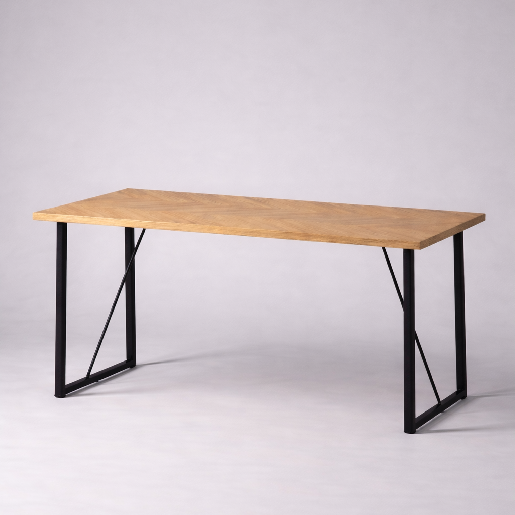 ヘリンボーンダイニングテーブル