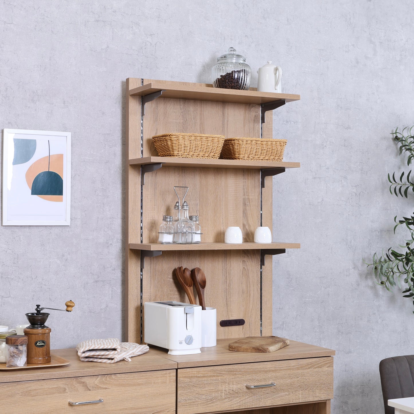 ユニット収納バックボード