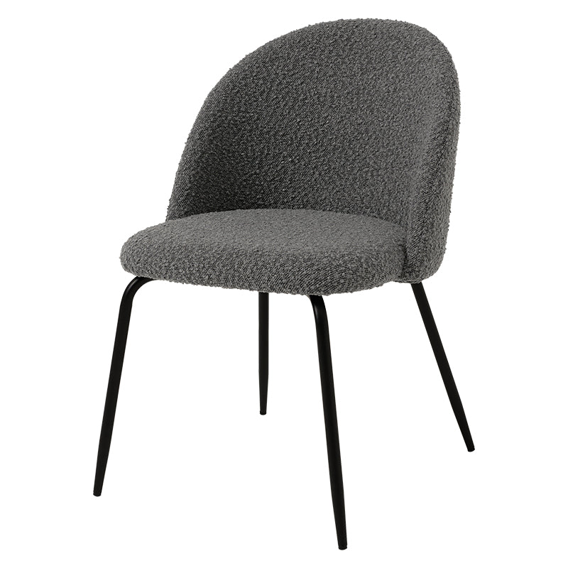 [2脚SET]ブークレスタイリッシュダイニングチェア