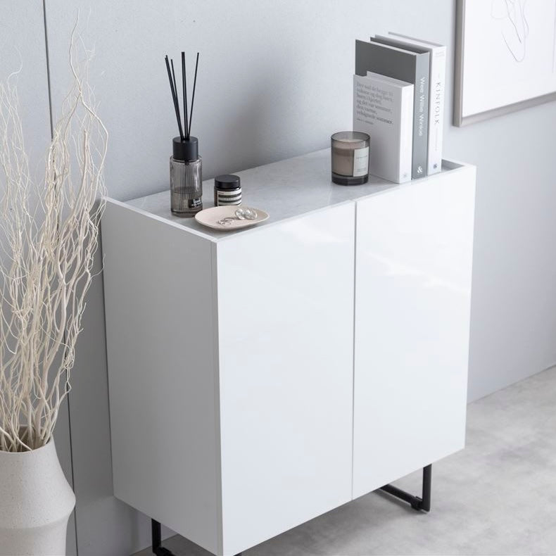 [幅70cm]2way石目柄キャビネット