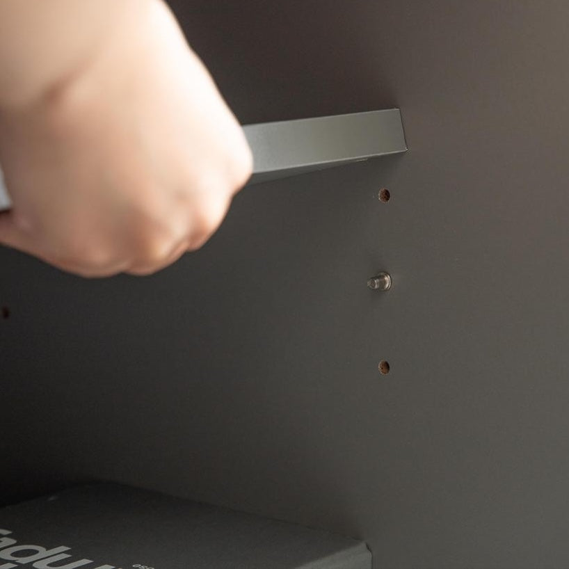 [幅71cm]スライド収納付本棚ラック