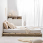 ナチュラルカラーのシングルサイズすのこベッド