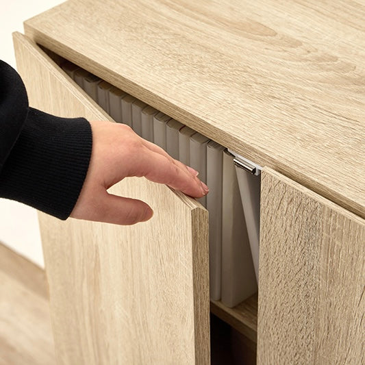 キャスター付きブックシェルフ