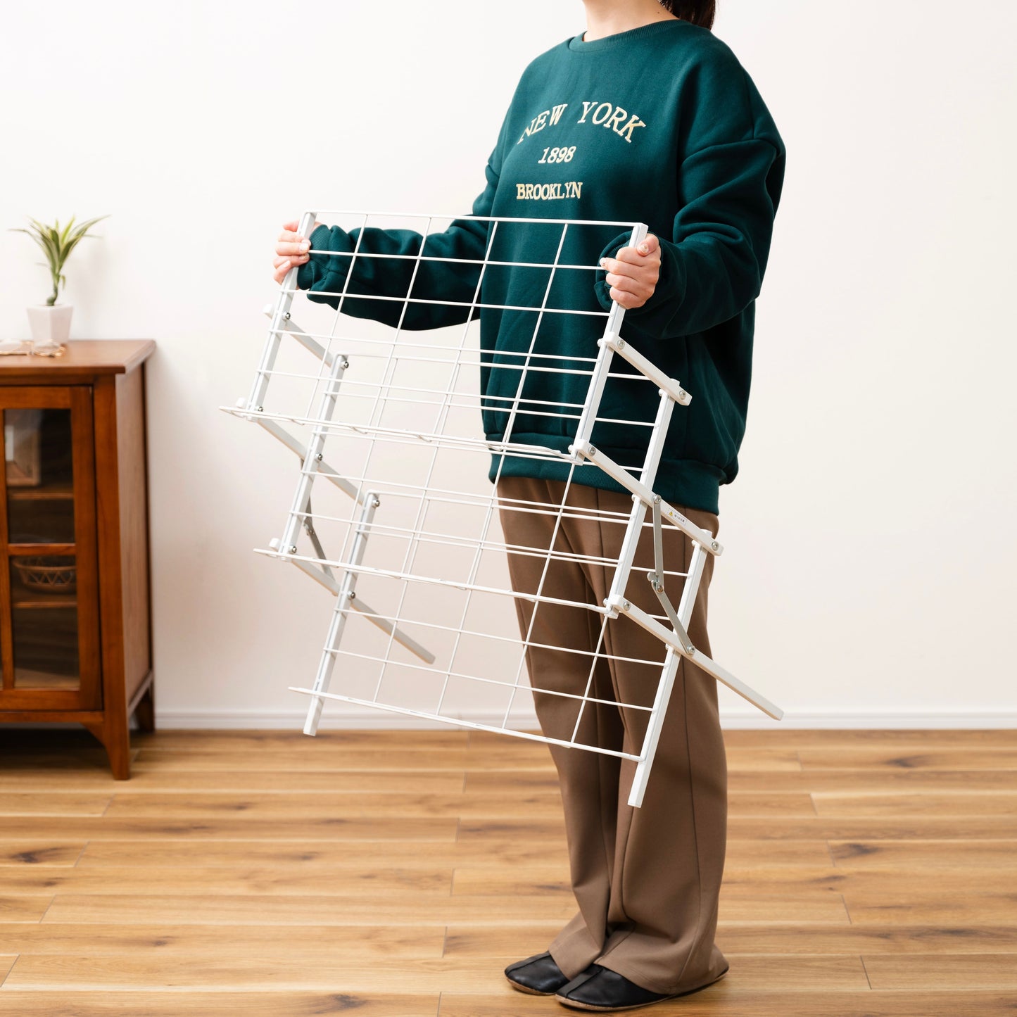 フォールディングシューズラック