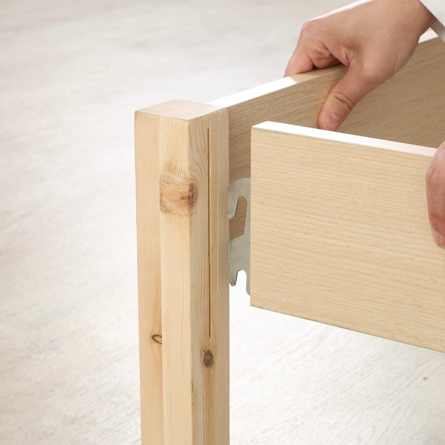 工具不要｜組立簡単ラクネベッド