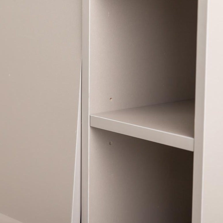 [幅81cm]フラップ扉付キャビネット