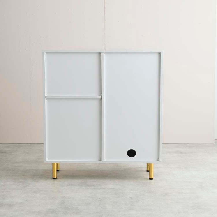 ゴールド脚付きキャビネット