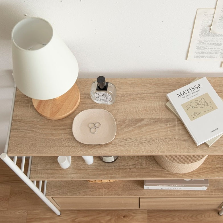 [幅80cm]引き出し付きシェルフ