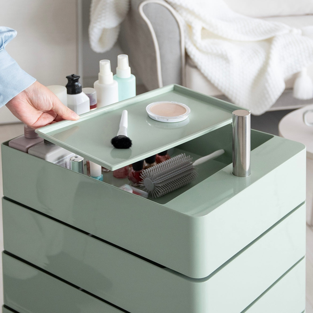 サイドテーブルワゴン