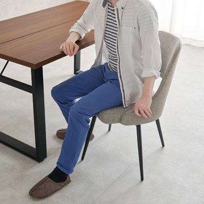 回転ファブリックダイニングチェア