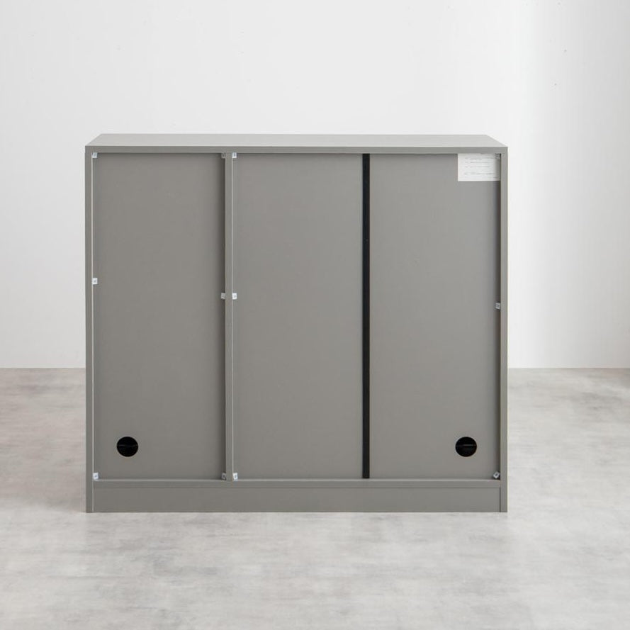 [幅96cm]スライド収納付本棚ラック