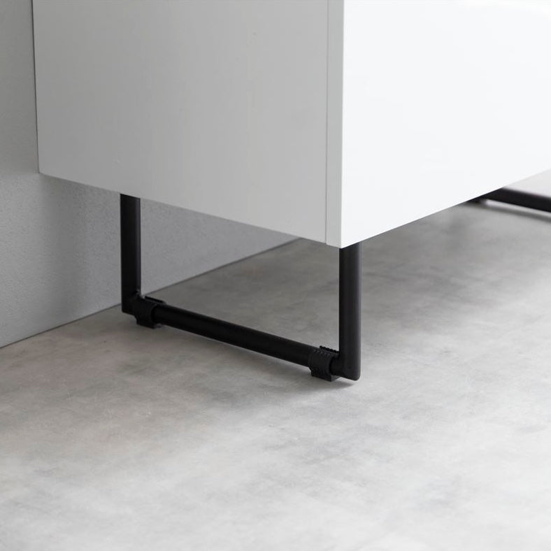 [幅70cm]2way石目柄キャビネット